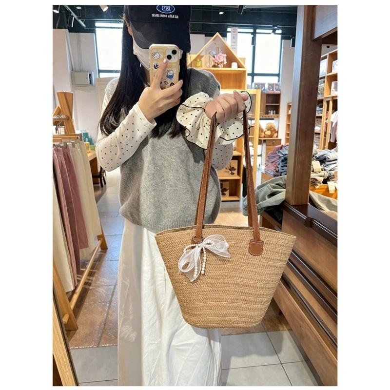 Large-capacity Bag, Versatile, Fashionable, One-shoulder, Trendy, Commuter, Retro, Casual Tote Bag