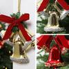 Plastic Christmas Bell Pendant DIY Christmas Tree Bell Decoration  Fireplace Decor