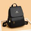 Backpack for Women New Style Women's Bags Soft Leather Fashionable and Versatile Simple College Style Casual Travel Bags