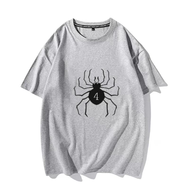 Женская очень большая хлопковая футболка, уличная футболка, повседневные топы, Full Time Hunter, t Ghost Division, японское аниме