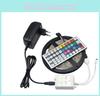 Светодиодная лента 12В 3528RGB с мини-пультом дистанционного управления, неводонепроницаемая, яркое освещение для декорации фона телевизора
