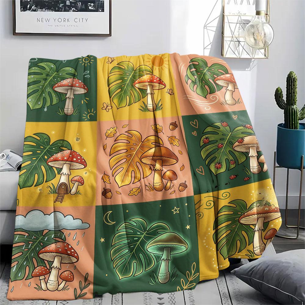 1PC Crystal Fantasy New Patterned Flannel Blanket High quality All Seasons for Home Decor Warmth and Comfort Gifts Birthday Present