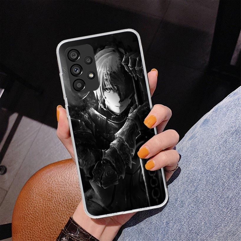 Чехол для телефона Fate Zero Stay Night Saber для Samsung Galaxy A17 A37 A57 A16 A26 A36 A56 A15 A14 A13 A55 A54 A53 A35 A34 A33 A25 A24