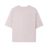 Skechers Godri Отводящая влагу Быстросохнущая Футболка с коротким рукавом Color-Block с графическим принтом в виде букв Простая Удобная Дышащая Женские топы L225W216-02J2