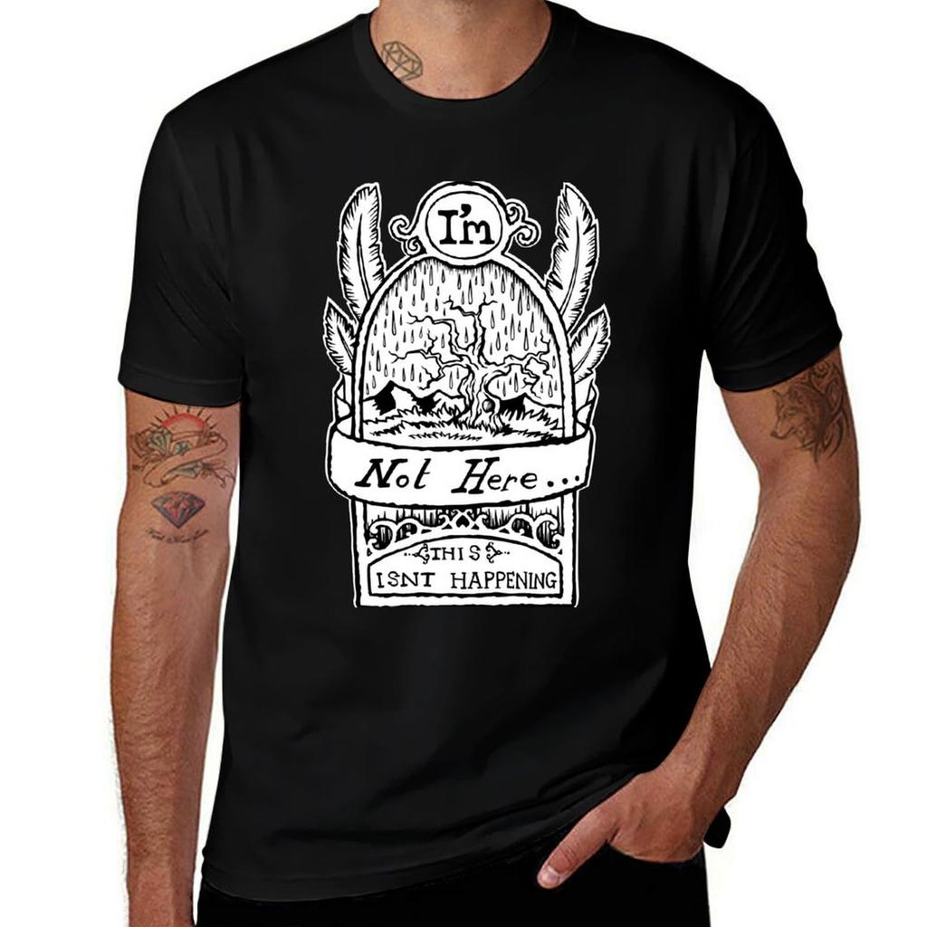 Im Not Here This Isnt Happening Tshirt Active Wear Sports Tshirt For Unisex