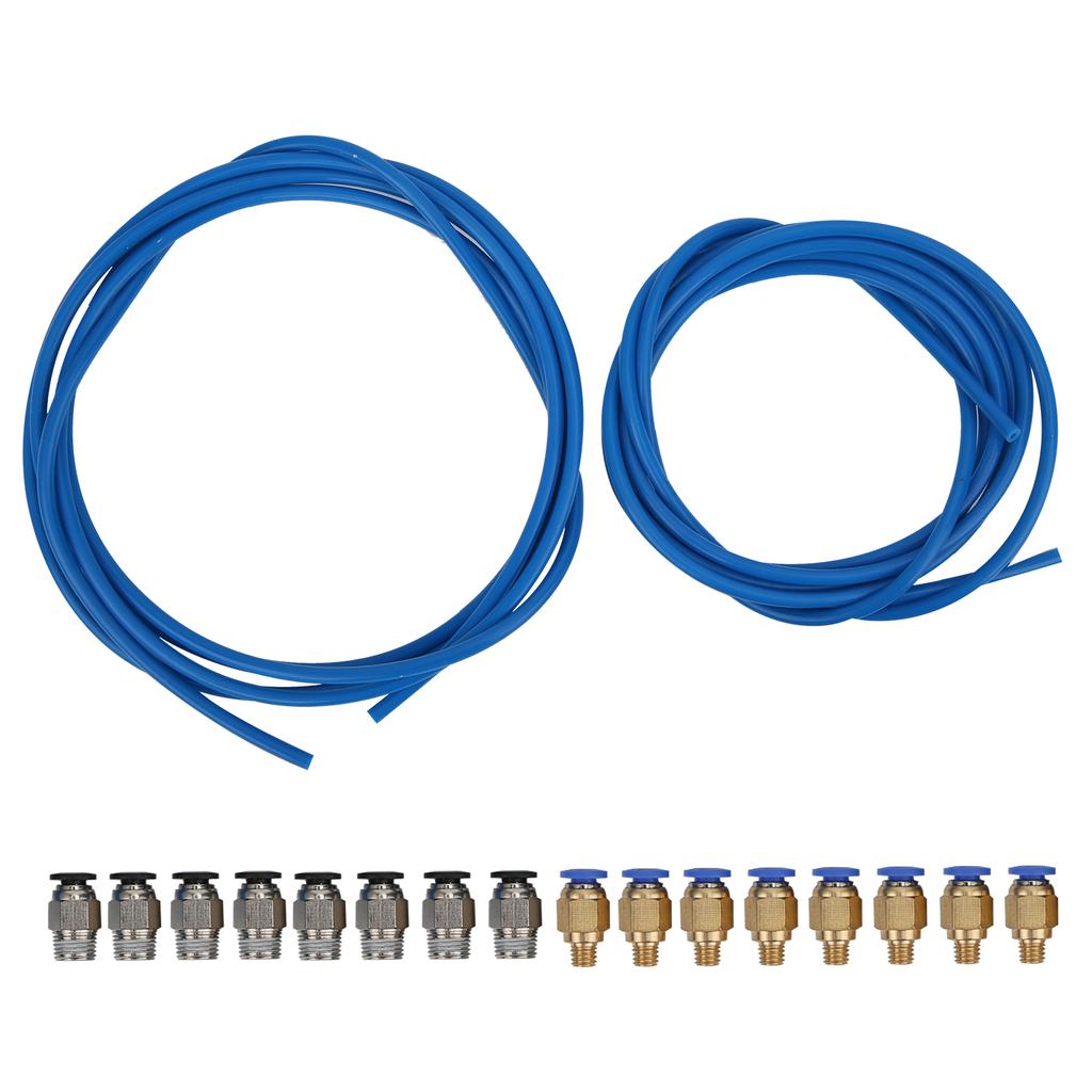 PTFE трубка для 3D-принтера, пневматические фитинги PC4-M6 PC4-M10 для Creality Ender 3