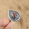Mothers Day Deal Oval Rhodonite Gemstone Sister Birthday Ring Jewelry 925 Silver