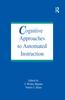 Книга Cognitive Approaches To Automated Instruction