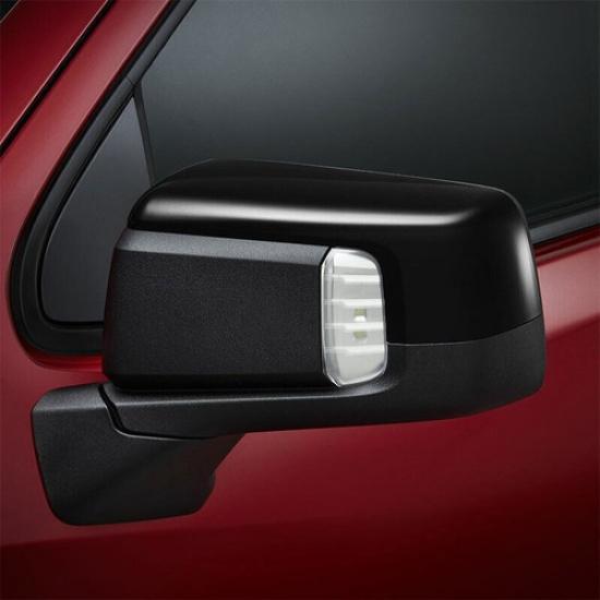 Rear View Side Mirror Cap Cover Trim For Chevy Silverado 1500 + Gloss Black