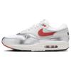 Мужские кроссовки Air Max 1 Premium SE Hot Sauce серебристо-белые чили-красные HF7746-100
