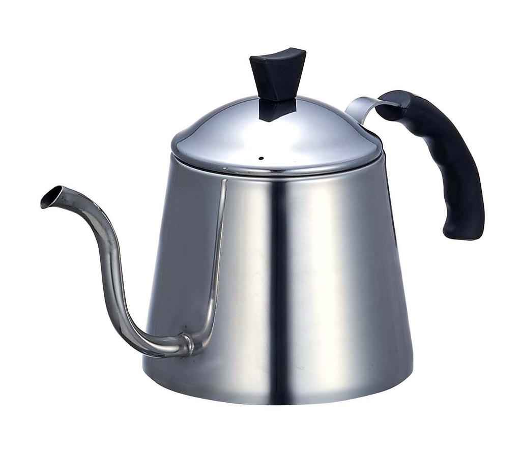 Металлический перламутровый кофейник-капельник Induction Stainless MyBeans Pot, 1,1 л, Совместимый, Сталь, H-990