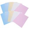 10Pcs Shrink Film Frosted Heat Shrinkable Colored Pencials HandPainted DIY Sheet