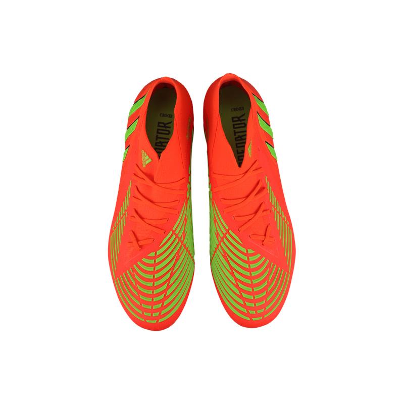 adidas Кроссовки Predator Edge.1 Fg Солнечно-красный Командный солнечно-зеленый GW1029