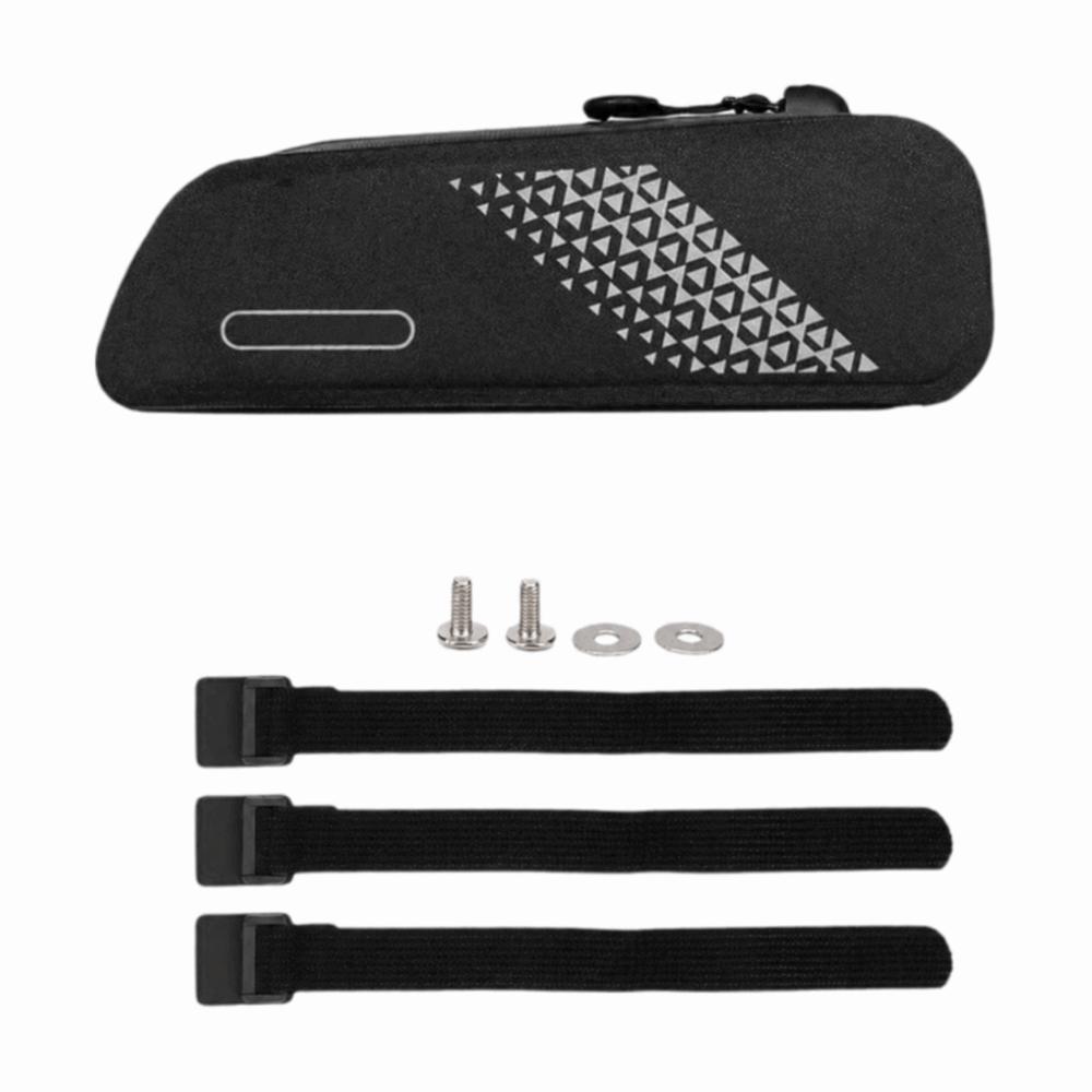 24.7 x 5.6 x 8cm Bike Front Tube Bag 15L Bike Frame Bag Durable Bicycle Top Tube Bag Mountain Bike