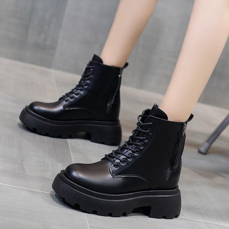 Women's Side Zipper Thick Bottom Boots