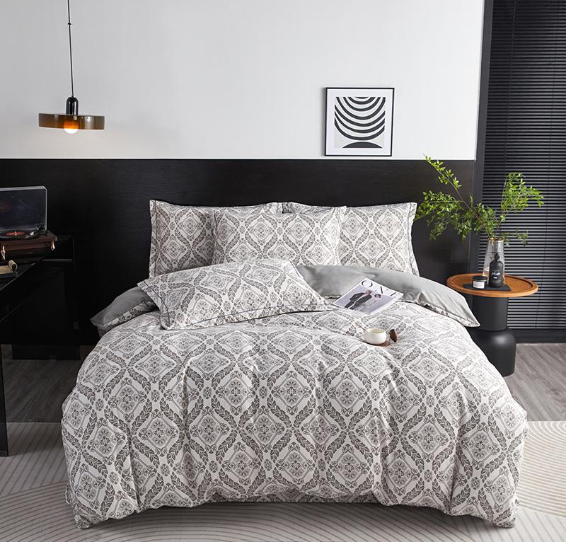 Пододеяльник Двухслойный комплект постельного белья Yann Retro Комплект постельного белья Постельное белье Queen King Size Наволочки