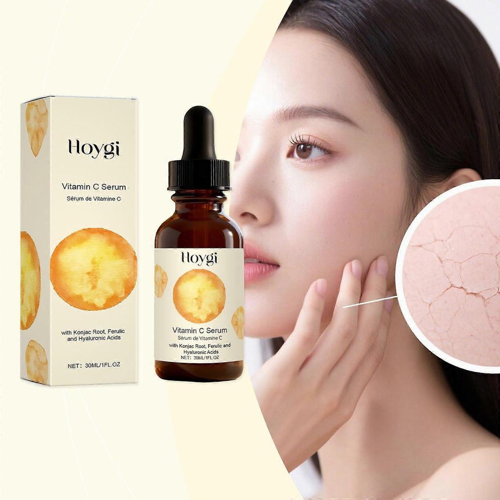 Vitamin C Serum for Face Hyaluronic Acid, Ferulic Acid & Vitamin E, Anti-Aging, Glow Up Essentials, Cruelty-Free Skin Care30ml1pcs