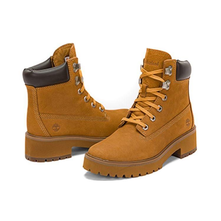 Timberland Повседневные удобные короткие уличные ботинки женские ботинки пшеничного цвета A5VPZW