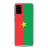 Coque Téléphone - Samsung - Galaxy S20 - Drapeau Burkina Faso - Souple - Multicolore