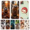 Чехол для телефона Samsung Galaxy A13 A33 A35 A55 A73 A53 A23 A51 A71 A21S A31 A41 A05s A03S A15 A25 5G Cover Милый маленький ежик