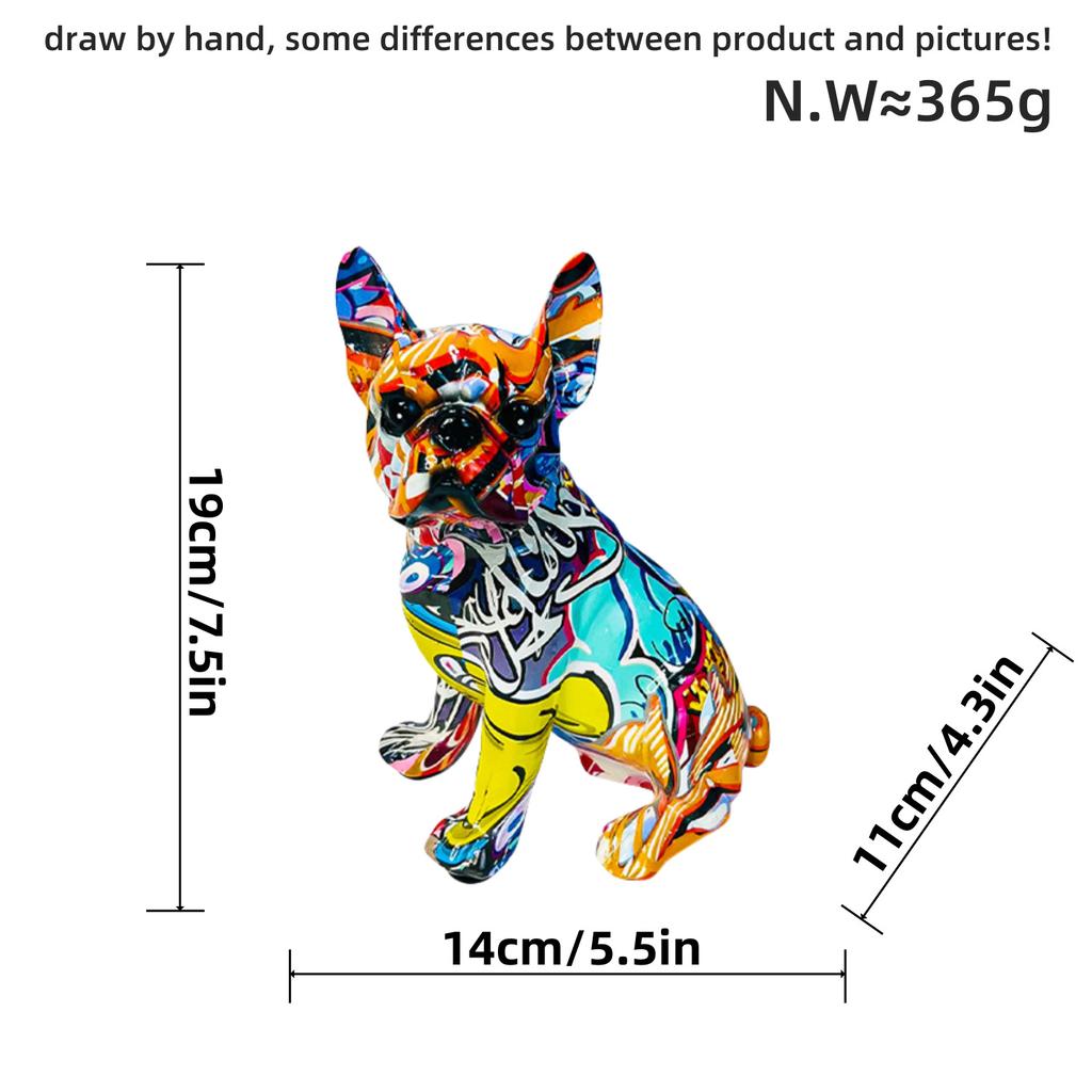 Крупногабаритная собака, украшение для гостиной, для дома, для собак, высококачественное украшение для рабочего стола, изделия из смолы