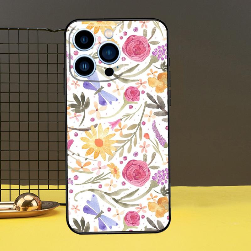 Чехол «Стрекоза» для Apple iPhone 11 14 12 Pro Max mini XS XR X 8 7 Plus SE 2020 13 Pro, чехол для телефона, чехол