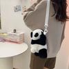 Adorable Plush Panda Children's Bag For Girls Lightweight Breathable And Versatile Design