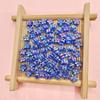 7 мм 80 шт./лот смешанные AB цветные сливовые бусины-разделители покрытие акрил для браслета ожерелья аксессуары ручной работы изготовление ювелирных изделий