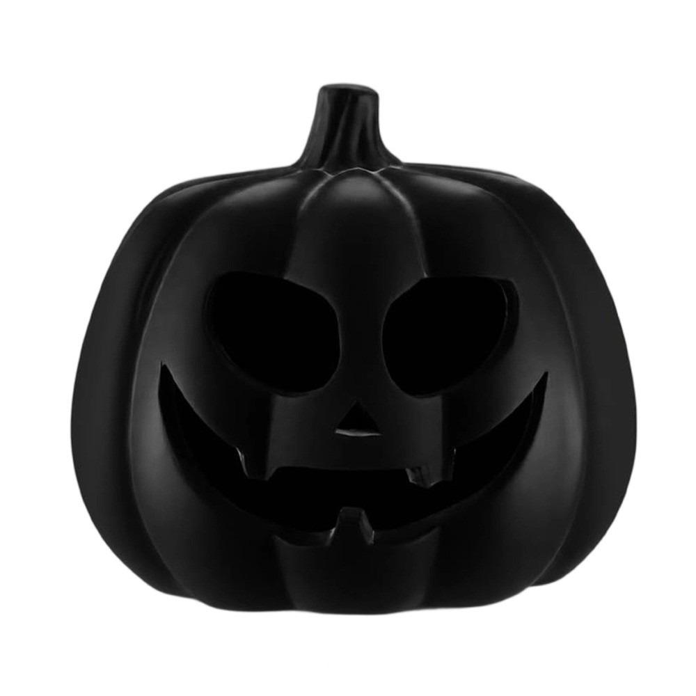 Terracotta Matte Pumpkin Ornament Resin Tabletop Decoration Cute Tealight Holder Halloween Party