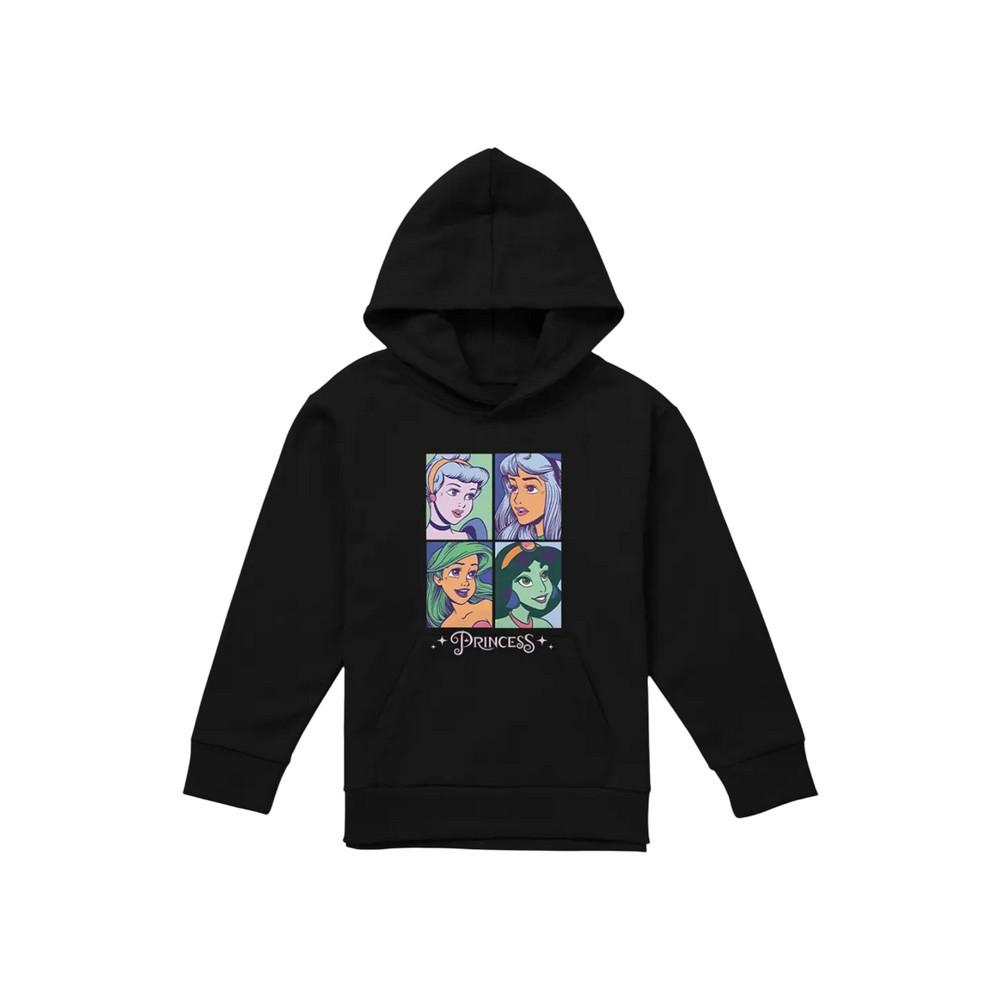 Disney Princess Childrens/Kids Faces Hoodie