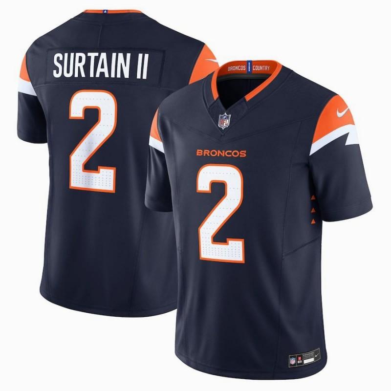 Kids NFL Denver Broncos Embroidered Football Jersey Adult Unisex Rugby Sportswear