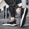 Men's Shoes New Trendy with Platform Sneakers Men's Casual Running Shoes Leather Dad Trendy Shoes