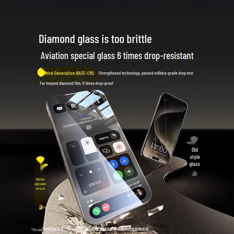 Baseus Anti-Peep Tempered Glass Screen Protector