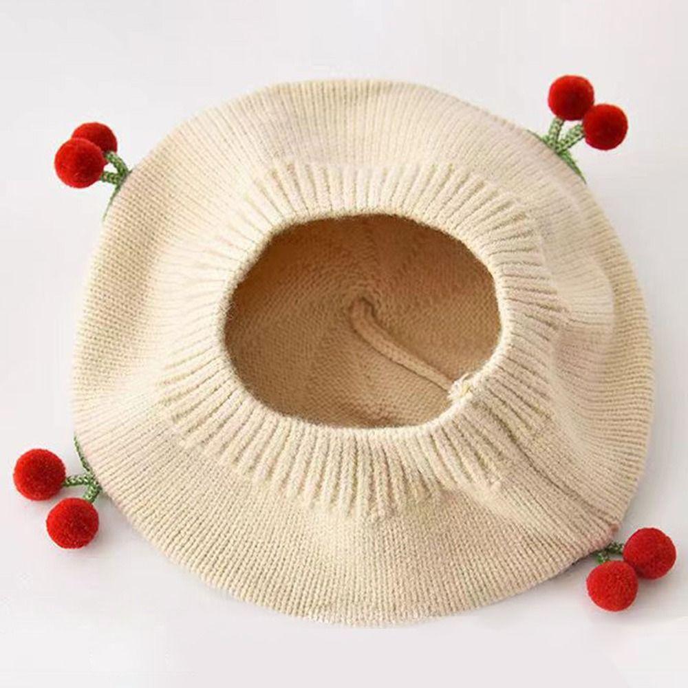 Knit Bonnet Kids Knitted Hats Fashion Autumn Winter Children Hat Newborn Toddler