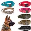 Tactical Dog Collar Adjustable Pet Collar K9Collar Quick Release Dog Collar Medium and Large Dog Training Dog Collar