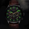LIGE Men's Luxury Watch Waterproof Military Sport Man Watch Chronograph Genuine Leather Men Quartz Wristwatch Relogio Masculino