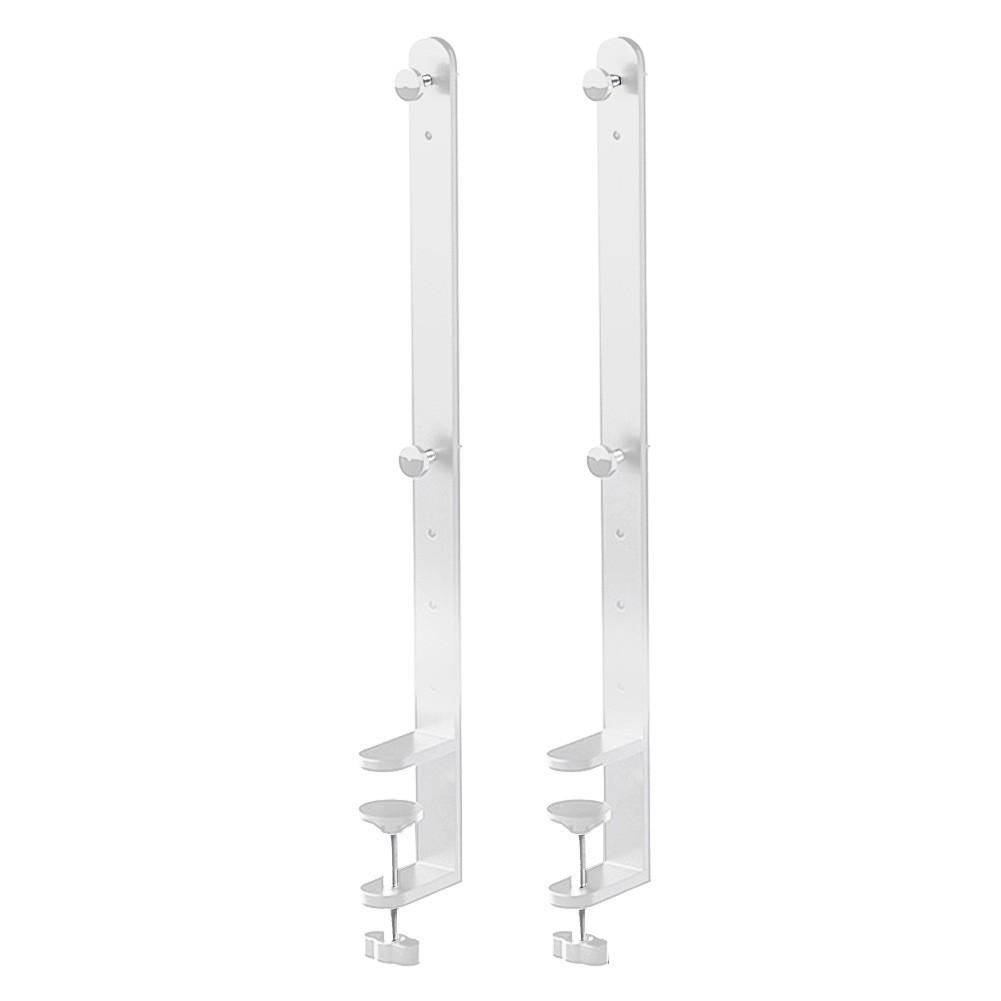 Adjustable Pegboard Brackets Set of 2 Convenient Desktop Fixing Solution