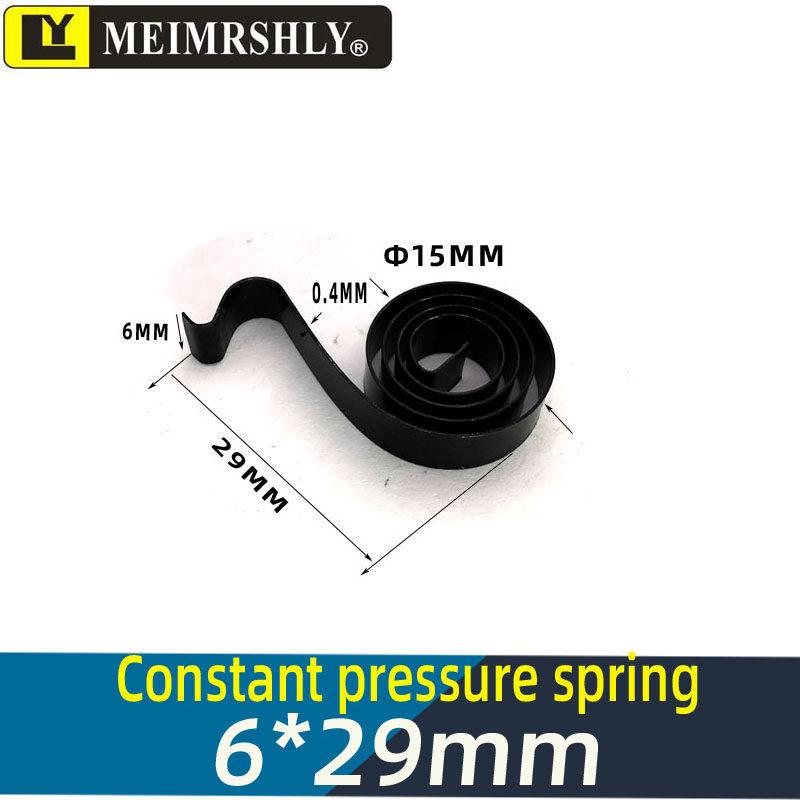 JR Motor Carbon Brush Holder Grip Bracket with Constant Force Spring, Aluminum Copper, 25*32*60 mm.