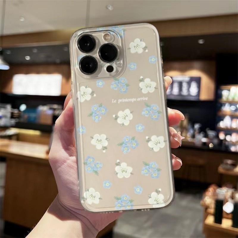 Прозрачный чехол с цветочным принтом для Huawei Honor 90 Lite X9A 5G X7B X8B X9B Y9 Prime 2019 Nova 3i 5T 6 7 9 SE P40 Lite P30 Pro