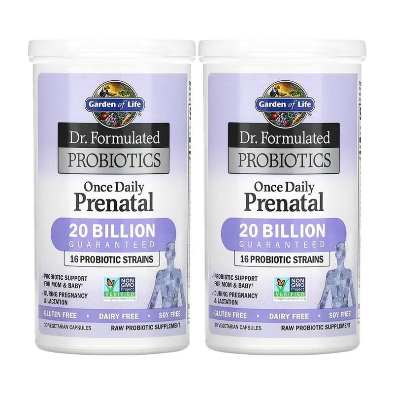 Garden of Life Беременность Lactobacillus Женский Lactobacillus 20 млрд КОЕ 30 капсул, запас на 4 недели, 30 таблеток, 2 единицы