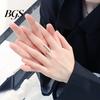 Finger Ring Opening Skin-friendly Metal Fashion Circle for Dating Cool