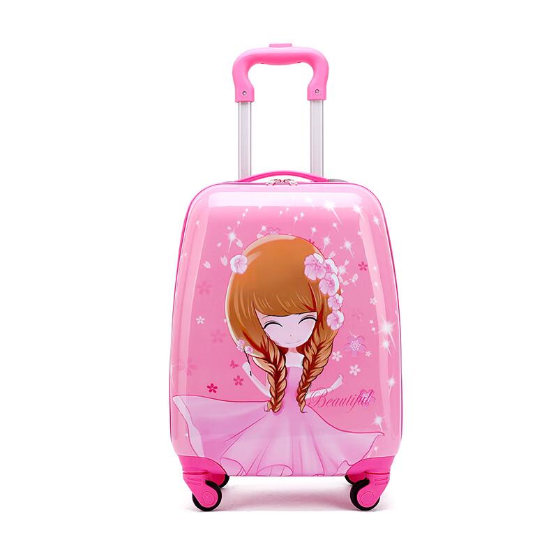 Детский чемодан на колесиках с мультяшным рисунком YJHOME