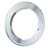 Haoge Lens Mount Adapter for Contax/Yashica C/Y CY Mount Lens to Canon EOS EF EF-S Mount Camera, Silver