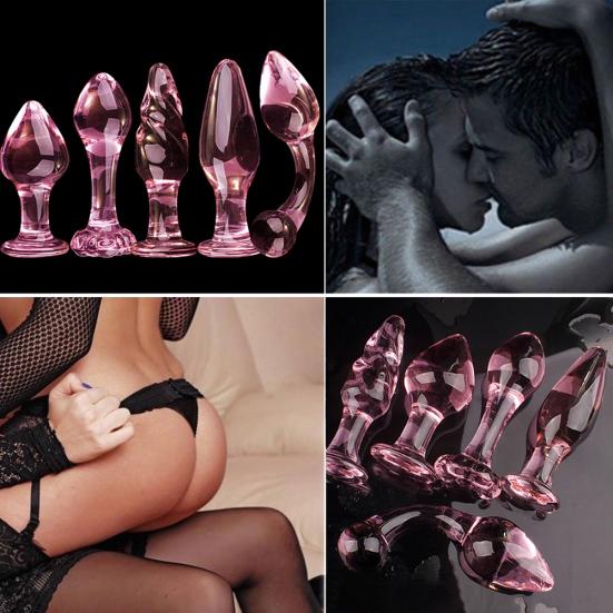 12 мм стеклянная Анальная пробка, анальный шарик, искусственный пенис, фаллоимитатор, секс-игрушка для взрослых для женщин и мужчин