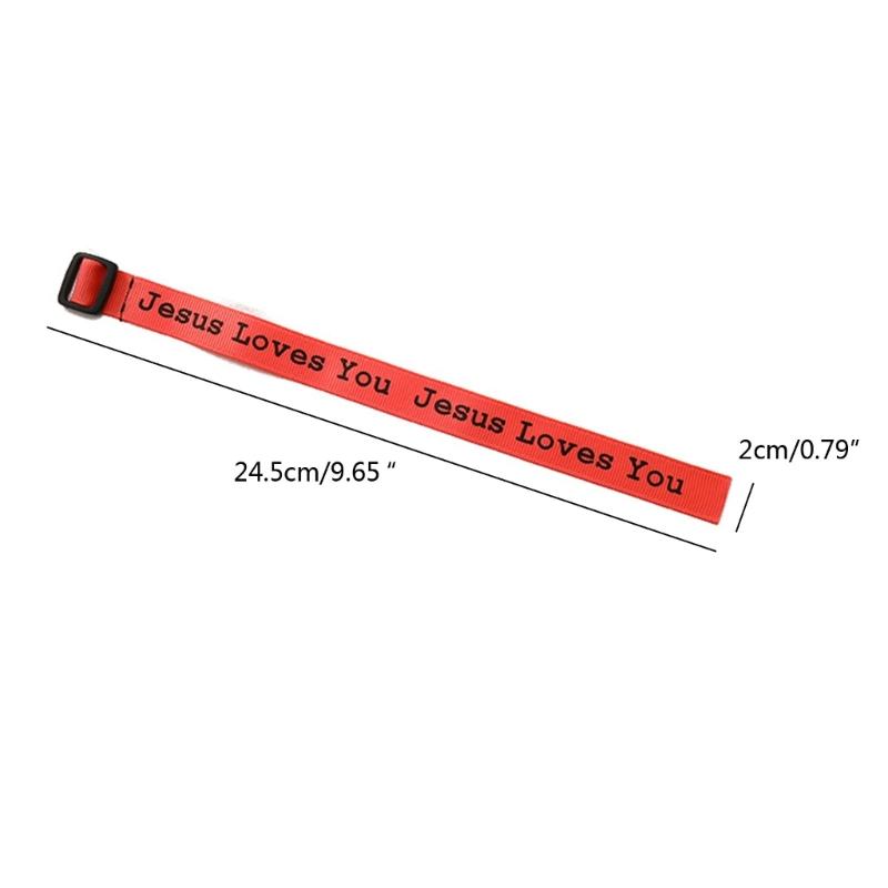 15 шт. Браслеты из тесьмы «Иисус любит тебя», плетеный браслет, религиозные браслеты, регулируемые браслеты для мужчин, женщин, детей, подарок