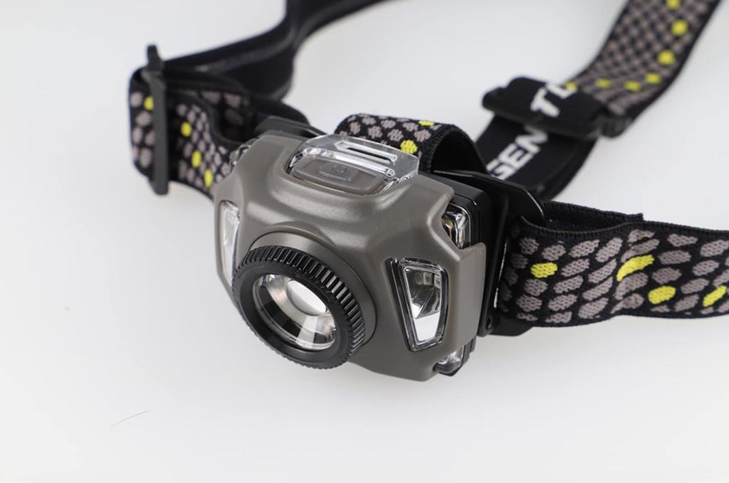 GENTOS LED Headlight 380 lighting 3 Uses 3 AAA batteries or dedicated rechargeable battery Axley [Brightness lumens/Practical