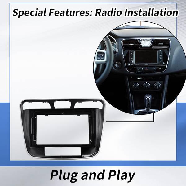 10-14 Chrysler 200 LHD Navigation DVD Panel Frame