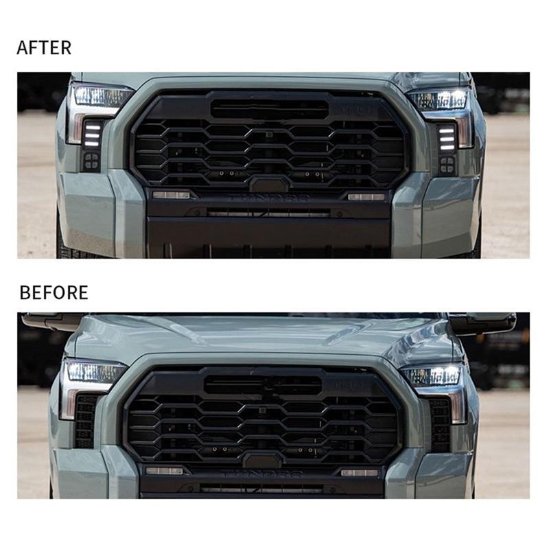 LED Front Daytime Running Light For Toyota Sequential Turn Signal Light