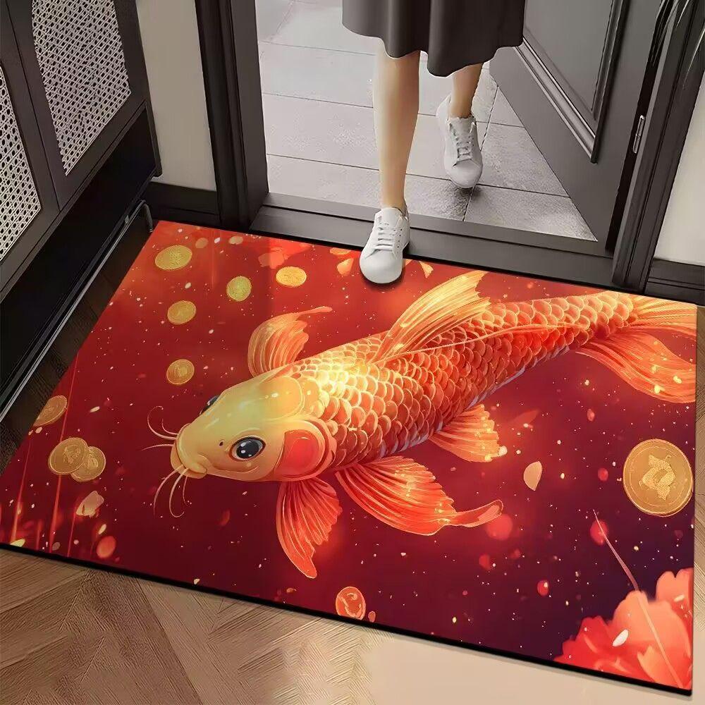 Diatom Floor Mat Absorbent Bathroom Anti Slip Bathroom Absorbent Foot Mat Kitchen Entrance Wear-resistant Mat