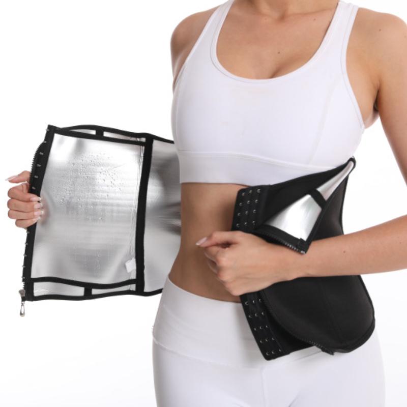 Женский тренажер для талии, триммер, корсет, обертывание для живота, пояс для похудения, пот, пояс для живота, спортивный пояс, костюм для сауны, сжигатель жира, формирователь тела